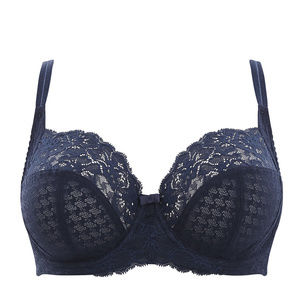 Panache Envy Full Cup Unlined Bra in Navy 34FF